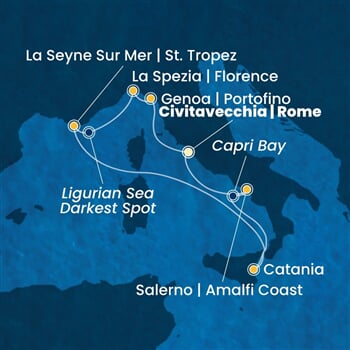 Trasa plavby CFS-CIV07AAP