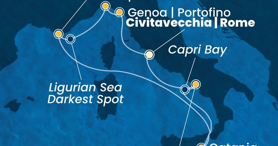 Trasa plavby CFS-CIV07AAP