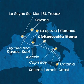 Trasa plavby CFS-CIV08A0T