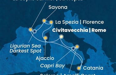 Costa Fascinosa - Itálie, Francie