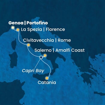 Trasa plavby CFS-GOA04A26