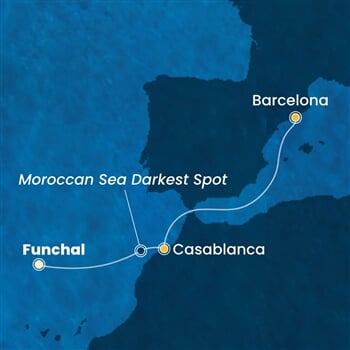 Trasa plavby CFO-FNC04A02