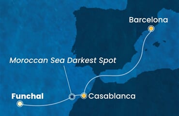 Costa Fortuna - Portugalsko, Maroko, Španělsko (Funchal)