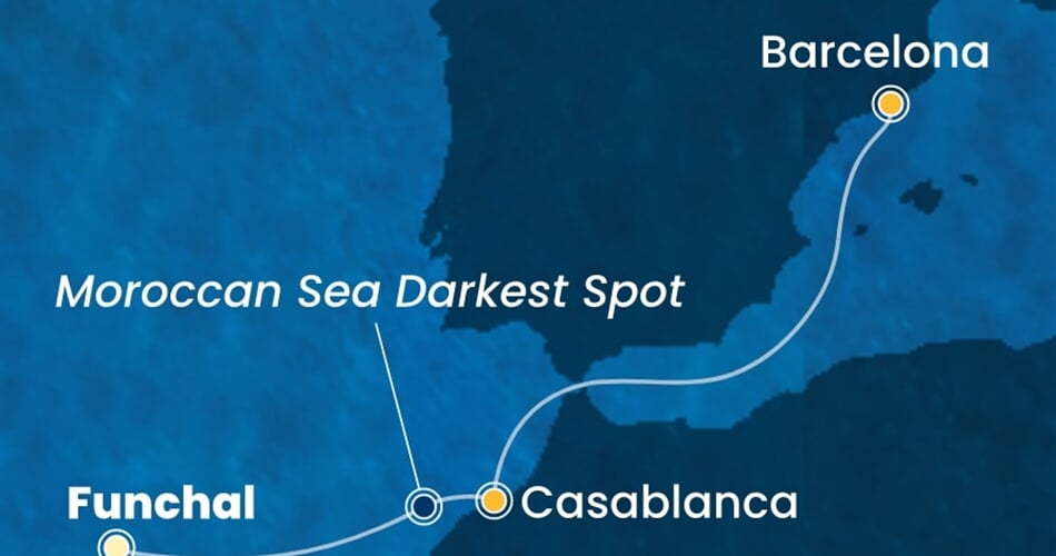 Trasa plavby CFO-FNC04A02