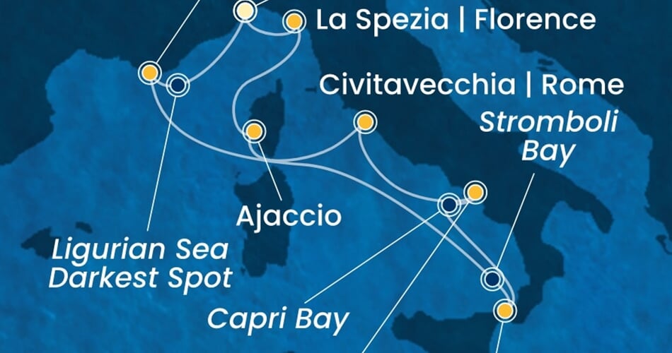 Trasa plavby CFS-SVN08A0P