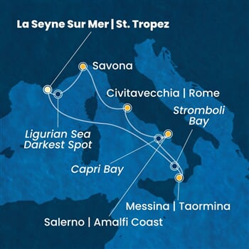 Trasa plavby CFS-YNE06A07