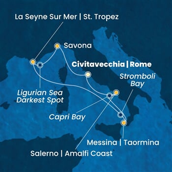 Trasa plavby CFS-CIV06A1V