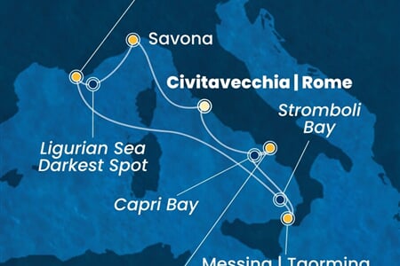 Costa Fascinosa - Itálie (z Civitavecchie)