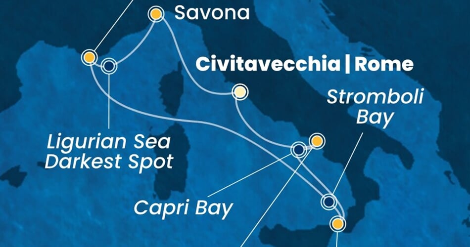 Trasa plavby CFS-CIV06A1V
