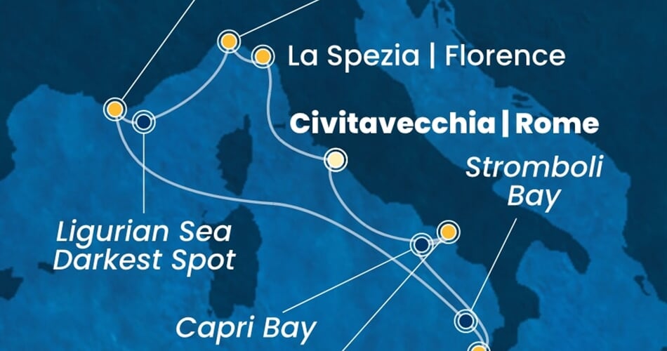 Trasa plavby CFS-CIV07AAJ