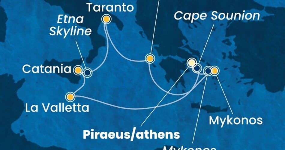 Trasa plavby CSE-ATH07A2F