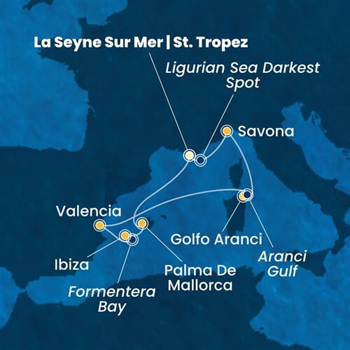 Trasa plavby CFS-YNE07A2A