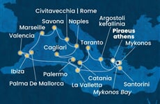 Trasa plavby CSE-ATH20A02