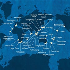 Costa Deliziosa - USA, Fidži, Tonga, Nový Zéland, Austrálie, ...