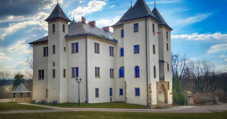 Polsko - zámek v Grodziec Śląski