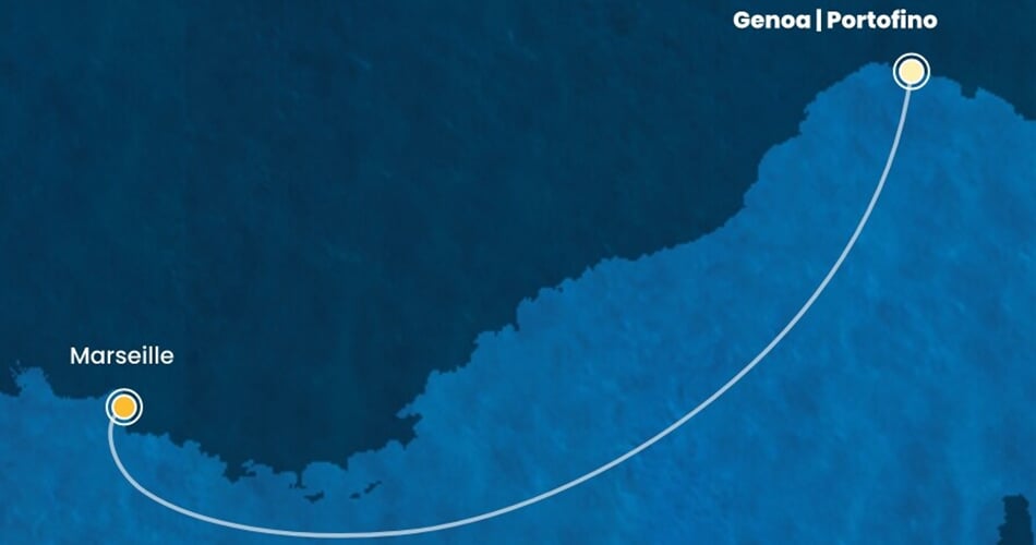 Trasa plavby CTO-GOA01A16