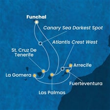 Costa Fortuna - Portugalsko, Španělsko (Funchal)