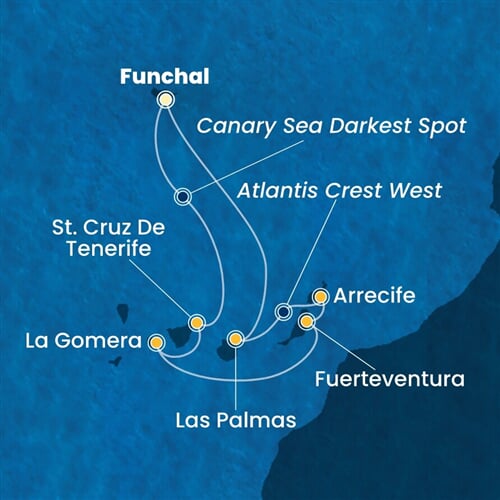 Trasa plavby CFO-FNC07A1I