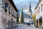 Kranjska Gora, trh před kostelem • foto slovenia.info