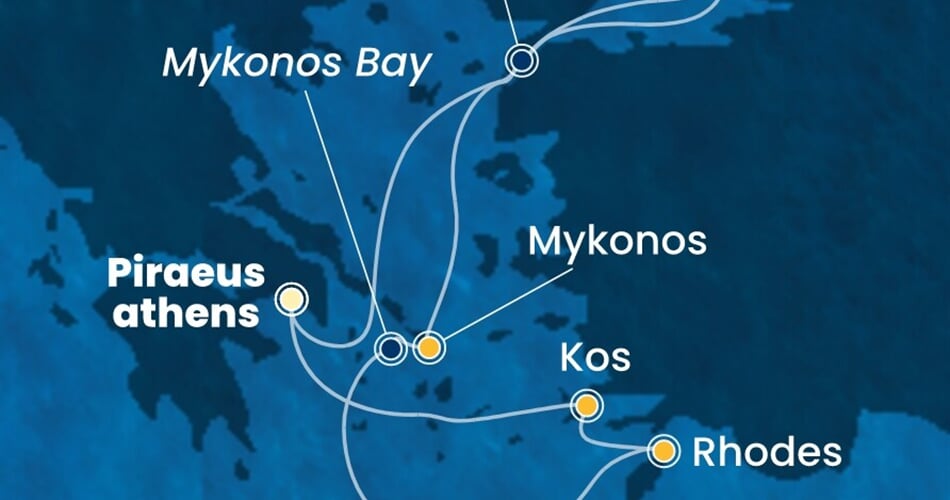 Trasa plavby CPA-ATH07A2I