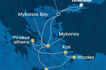 Costa Pacifica - Turecko, Řecko (Istanbul)