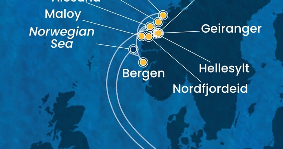 Trasa plavby CFA-HAM10A0D