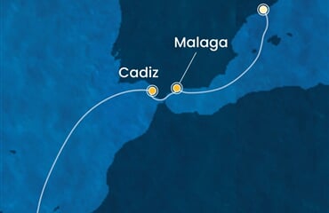 Costa Smeralda - Španělsko (z Barcelony)