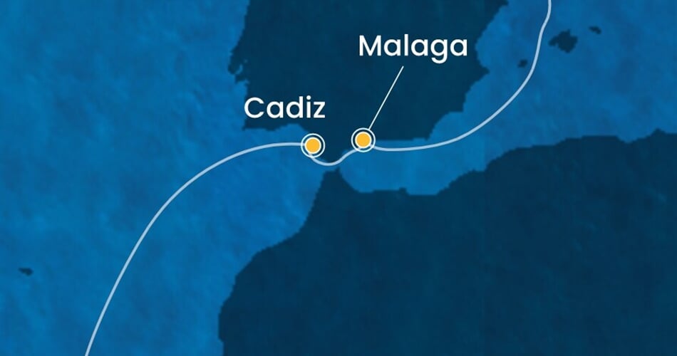 Trasa plavby CSM-BCN05A3E