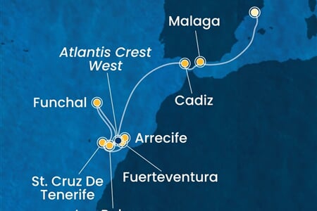 Costa Smeralda - Španělsko, Portugalsko (z Barcelony)