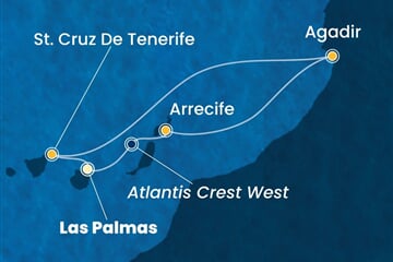 Costa Smeralda - Španělsko, Maroko (Gran Canaria)