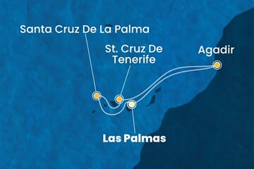 Costa Smeralda - Španělsko, Maroko (Gran Canaria)