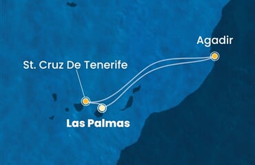 Costa Smeralda - Španělsko, Maroko (Gran Canaria)