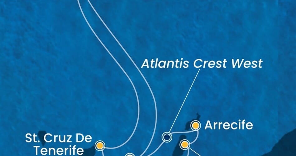 Trasa plavby CSM-LPA07A1U