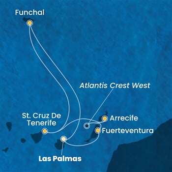 Trasa plavby CSM-LPA07A1V