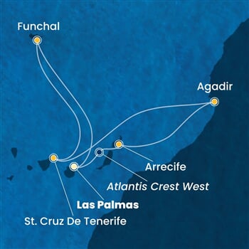 Trasa plavby CSM-LPA07A1X