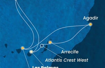 Costa Smeralda - Španělsko, Portugalsko, Maroko (Gran Canaria)