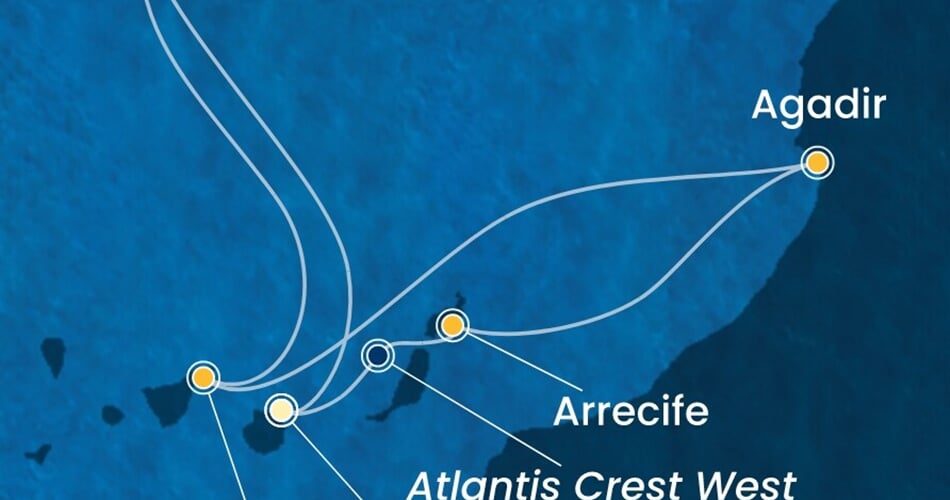 Trasa plavby CSM-LPA07A1X