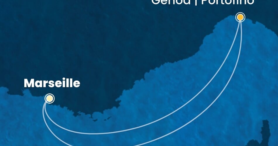 Trasa plavby CSM-MRS02A1E