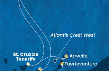 Costa Smeralda - Španělsko, Portugalsko (Santa Cruz de Tenerife)