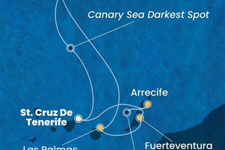 Costa Smeralda - Španělsko, Portugalsko (Santa Cruz de Tenerife)