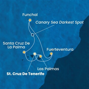 Trasa plavby CSM-TCI07A2V