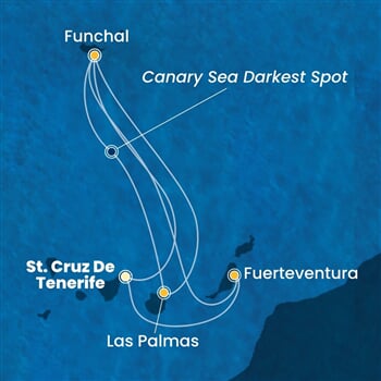 Trasa plavby CSM-TCI07A30