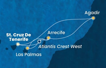 Costa Smeralda - Španělsko, Maroko (Santa Cruz de Tenerife)