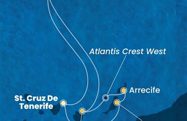 Costa Smeralda - Španělsko, Portugalsko (Santa Cruz de Tenerife)