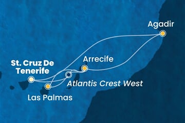 Costa Smeralda - Španělsko, Maroko (Santa Cruz de Tenerife)