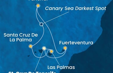 Costa Smeralda - Španělsko, Portugalsko (Santa Cruz de Tenerife)