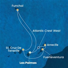 Costa Smeralda - Španělsko, Portugalsko (Gran Canaria)