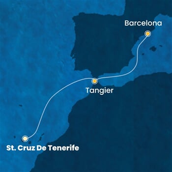 Trasa plavby CSM-TCI04A0Q