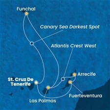 Costa Smeralda - Španělsko, Portugalsko (Santa Cruz de Tenerife)