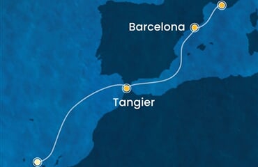 Costa Smeralda - Španělsko, Maroko, Francie (Santa Cruz de Tenerife)